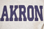 Vintage 1990s Akron Ohio Jansport Big Text Souvenir Crewneck Sweatshirt Mens L