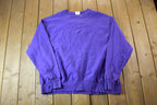 Vintage 1990s Purple Champion Reverse Weave Sweatshirt