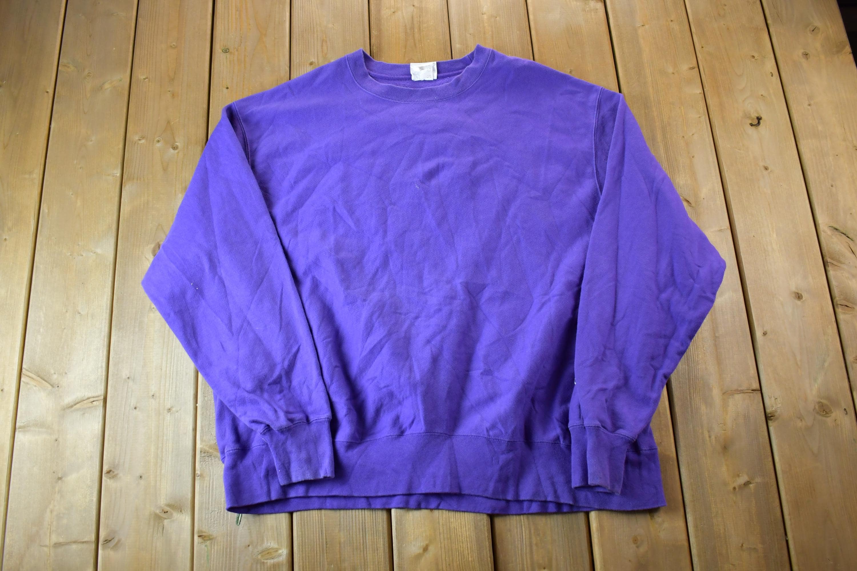 Vintage 1990s Purple Champion Reverse Weave Sweatshirt