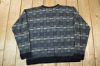 Vintage 1990s Geoffrey Beene Knit Crewneck Sweater