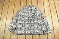 Vintage 1990s Chicos Design All Over Print Quilted Blazer Women's S-M