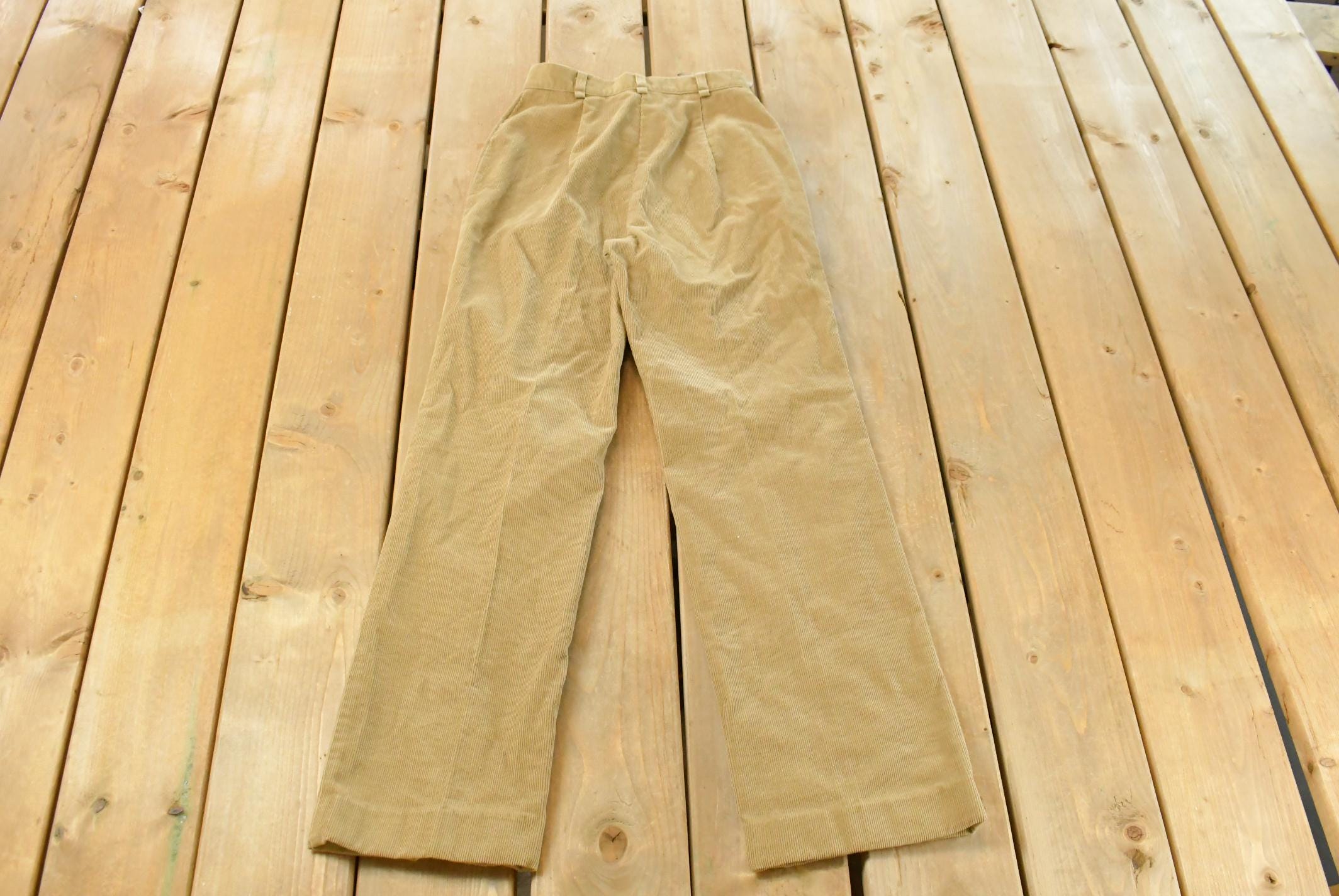 Vintage 1970s College Town Corduroy Pants Men's 24 x 29