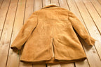 Vintage 1980s Sears The Leather Shearling Jacket
