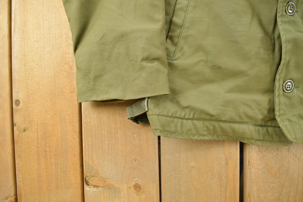Vintage 1985 Military Cold Weather Field Coat Men's Large