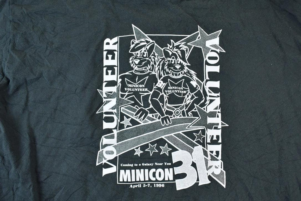 Vintage 1996 Mini Con Volunteer Single Stitch T-Shirt