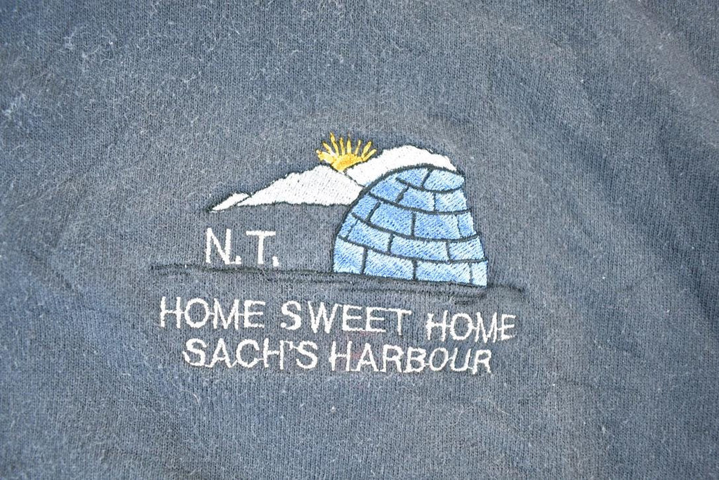 Vintage 1990s Sachs Harbour NT Igloo Heavyweight Crewneck Sweatshirt Mens L