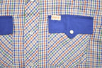 Vintage 1990s Barb B Check Pattern Western Button Up Shirt