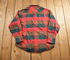 Vintage 1980s Field n' Forest Plaid Button Up Shirt Made In Canada