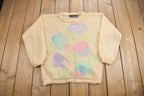 Vintage 1990s Jeanne Pierre Mohair Knit Sweater