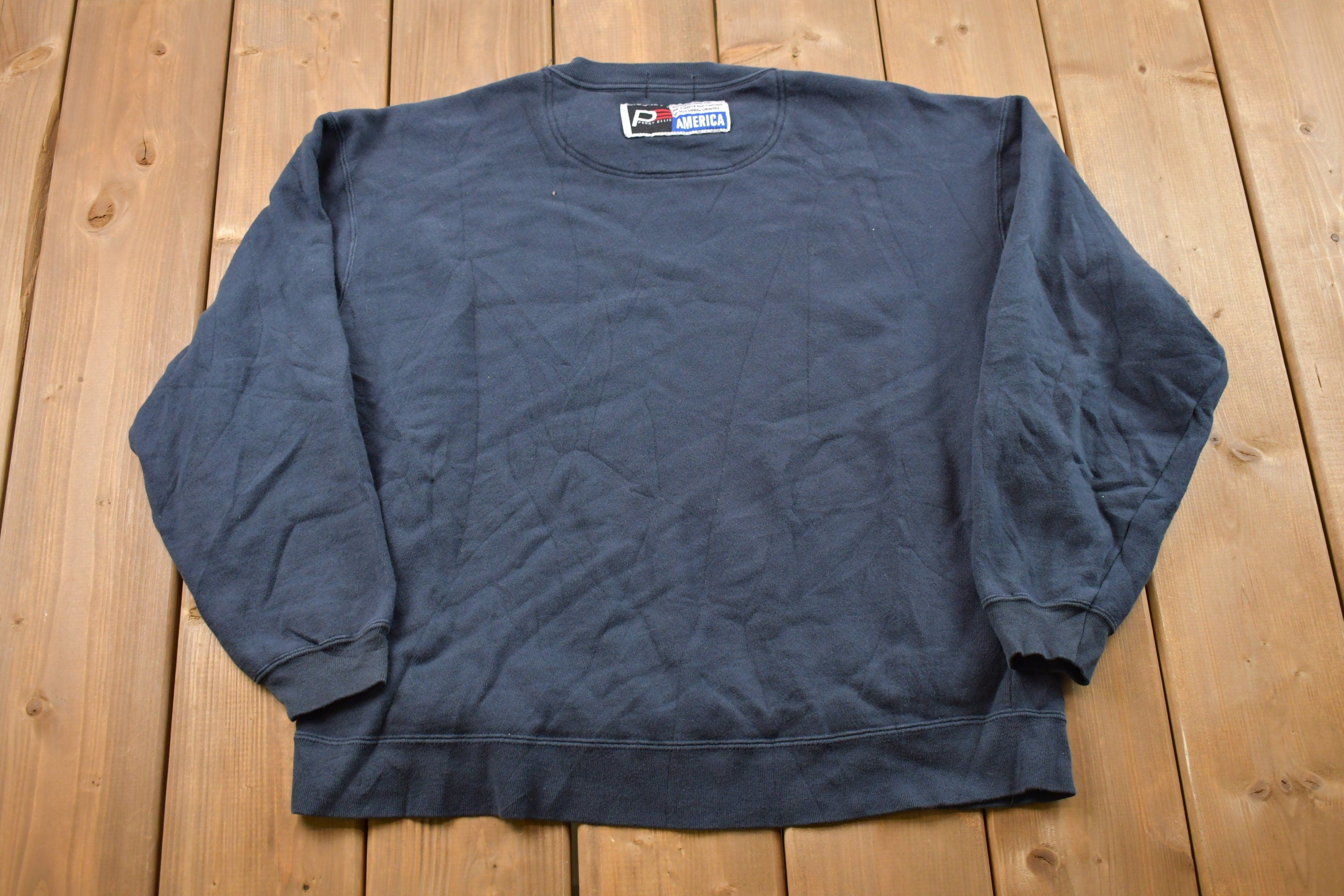 Vintage 1990s Perry Ellis America Crewneck Sweatshirt