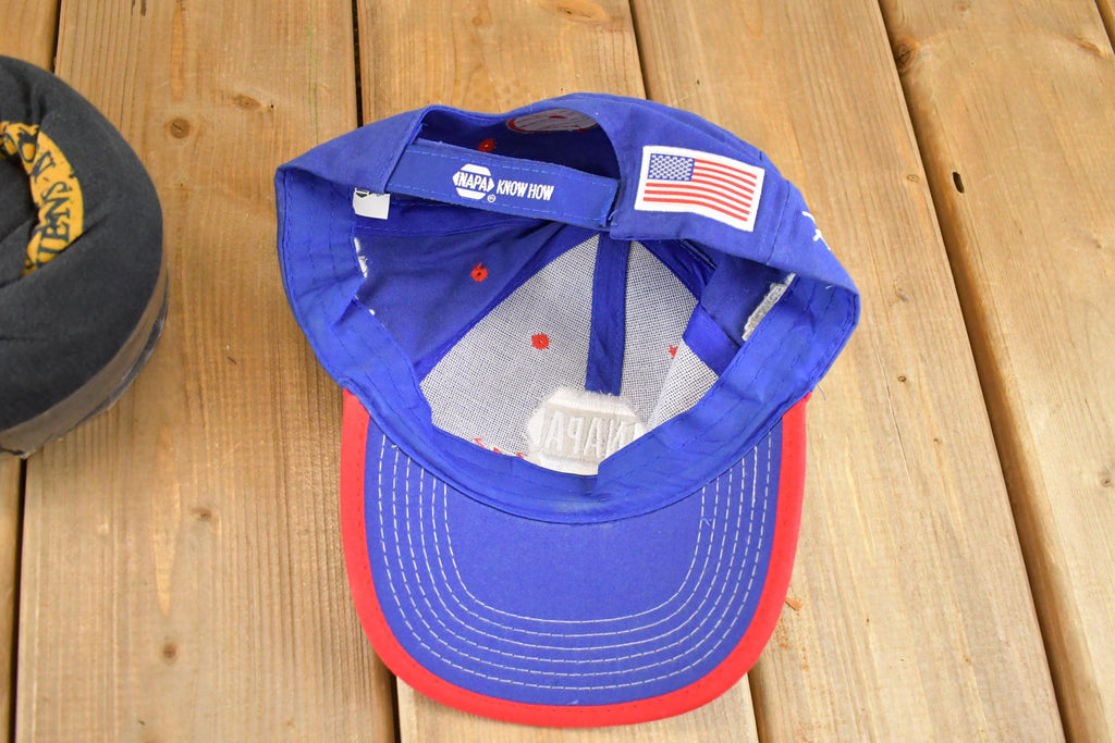 Vintage 1990s Napa Racing Team Snapback Hat / 90's Embroidered Smokers Cap