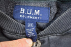 Vintage 1990s Bum Equipment Crew Neck Sweatshirt Mens M