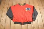 Vintage 1990s Disney Mickey Mouse All Over Print Reversible Jacket