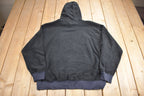 Vintage 1990s GAP Embroidered Fleece Hoodie