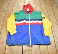 Vintage 1990s America Collection Avenue Sport Colourful Windbreaker Jacket