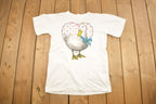 Vintage 1990s Cute Duck Graphic T-Shirt