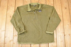 Vintage 1990s Patagonia Fleece Outdoorsman Sweater Mens L