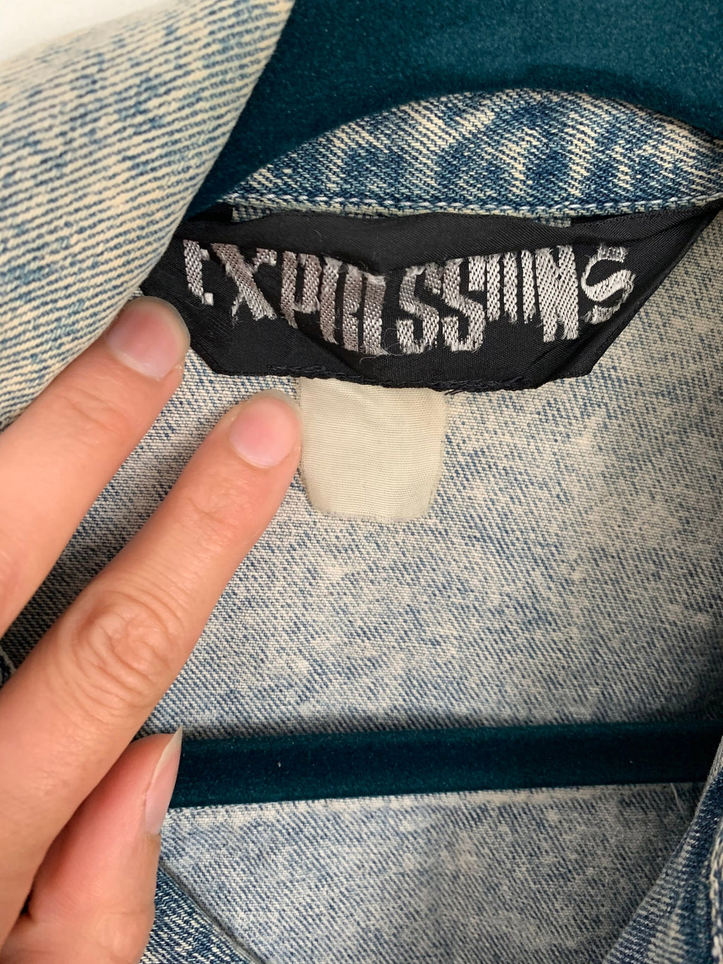 Acid Wash Denim Jacket