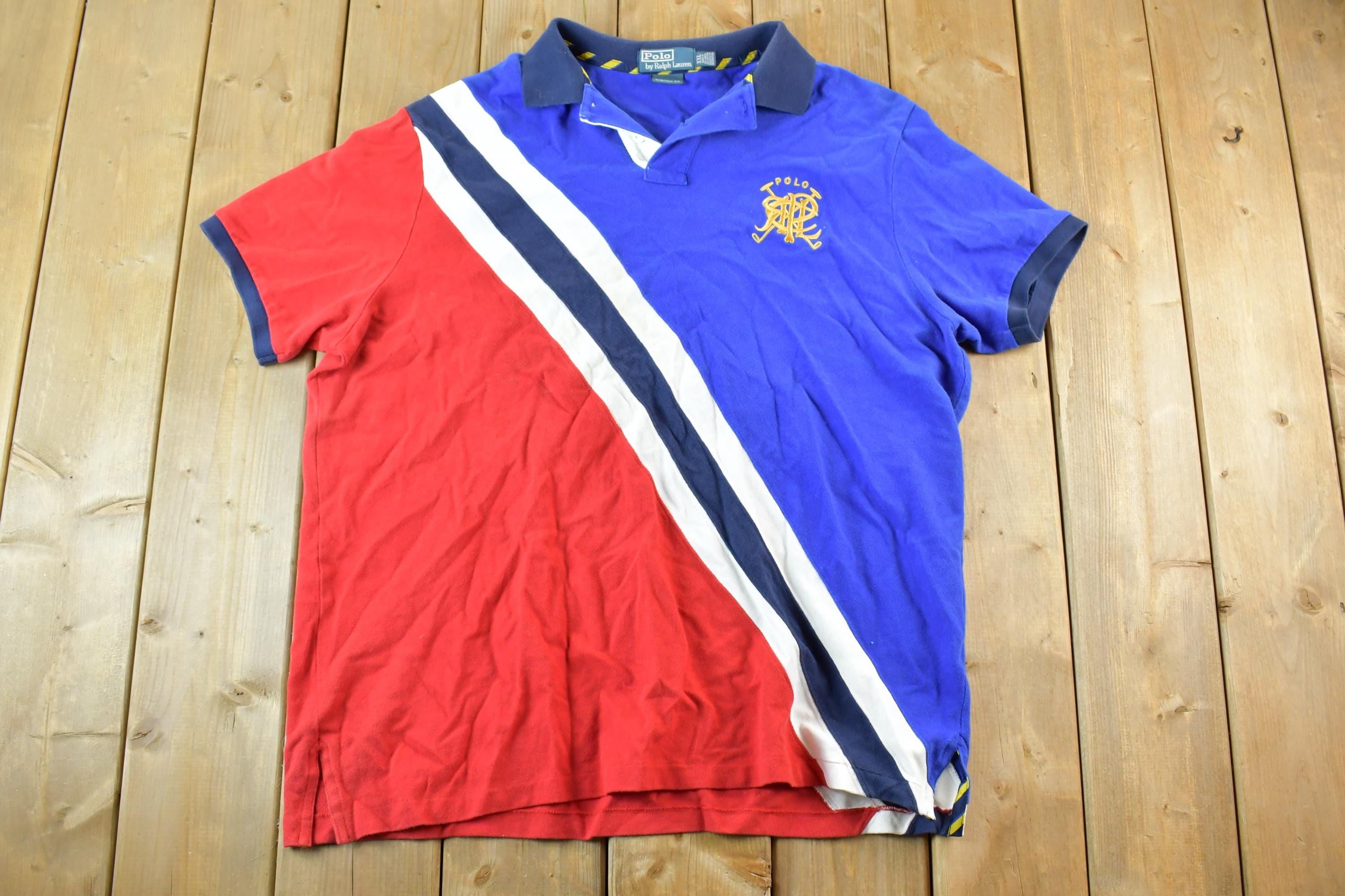 Vintage 1990s Polo By Ralph Lauren Quarter Button Shirt