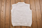 Vintage 1990s Knit Crewneck Sweater Vest