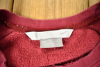 Vintage Nike Embroidered Mini Swoosh Raglan Crewneck Sweatshirt