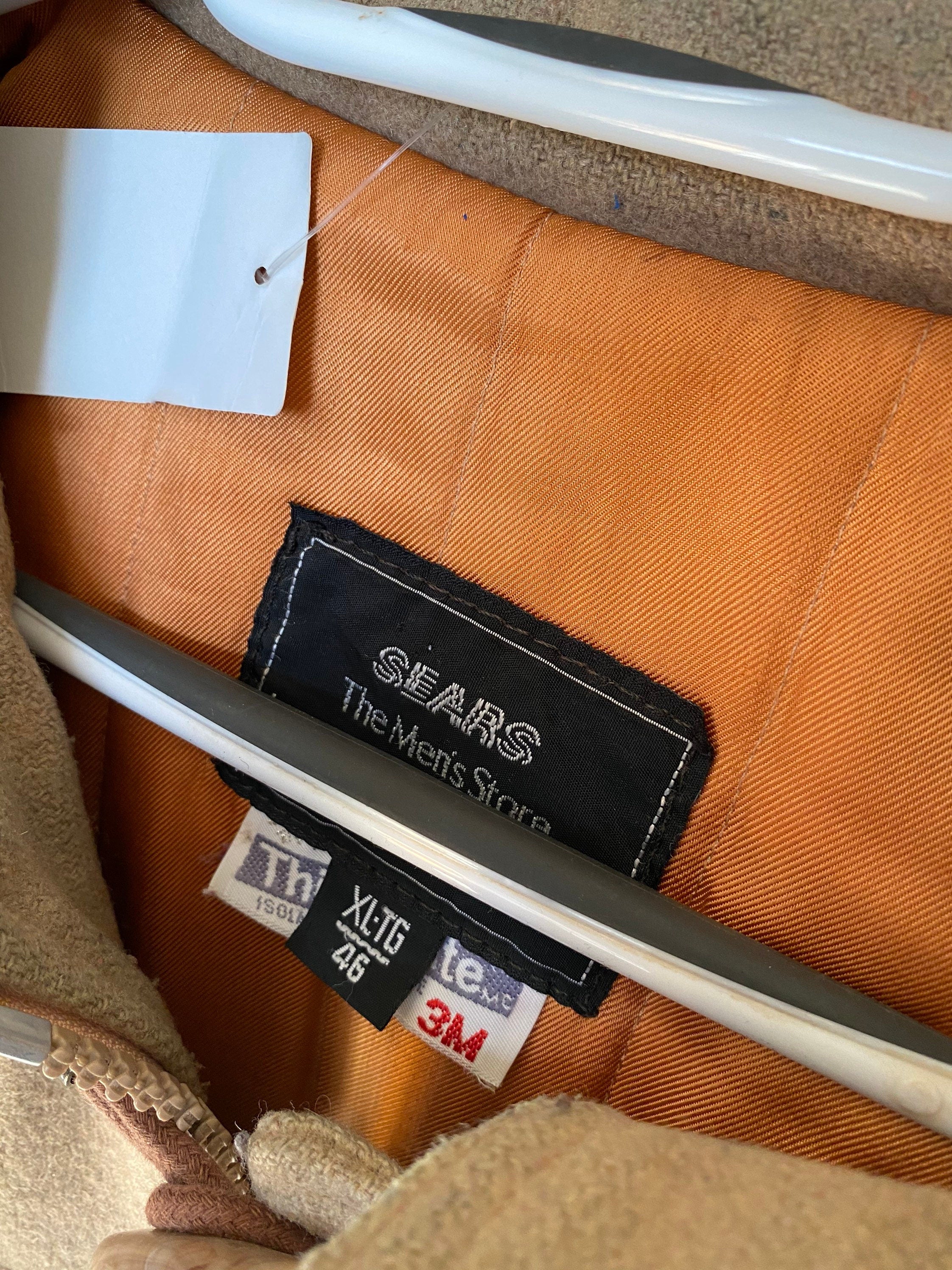 Vintage 1980s Sears Toggle Coat