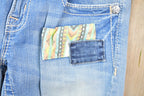 Vintage Y2K Miss Me Bedazzled Low Rise Jeans Size 26x32