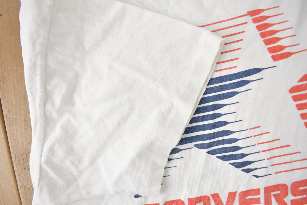Vintage 1990s Converse All Star Single Stitch Graphic T Shirt Made In Canada