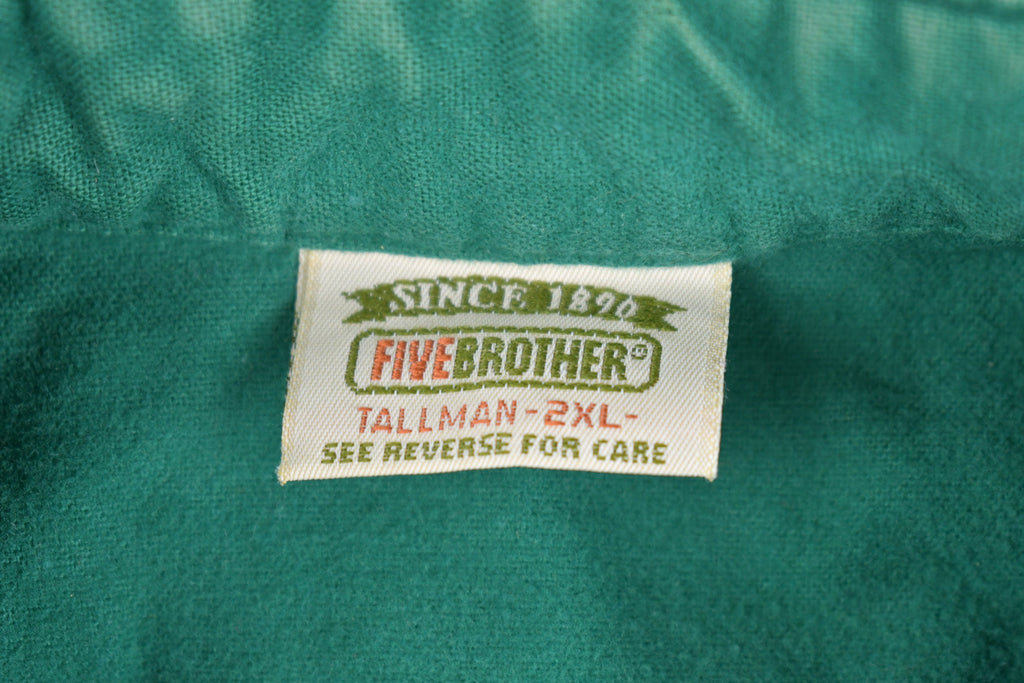 Vintage 1990s Five Brother Blank Button Up Shirt