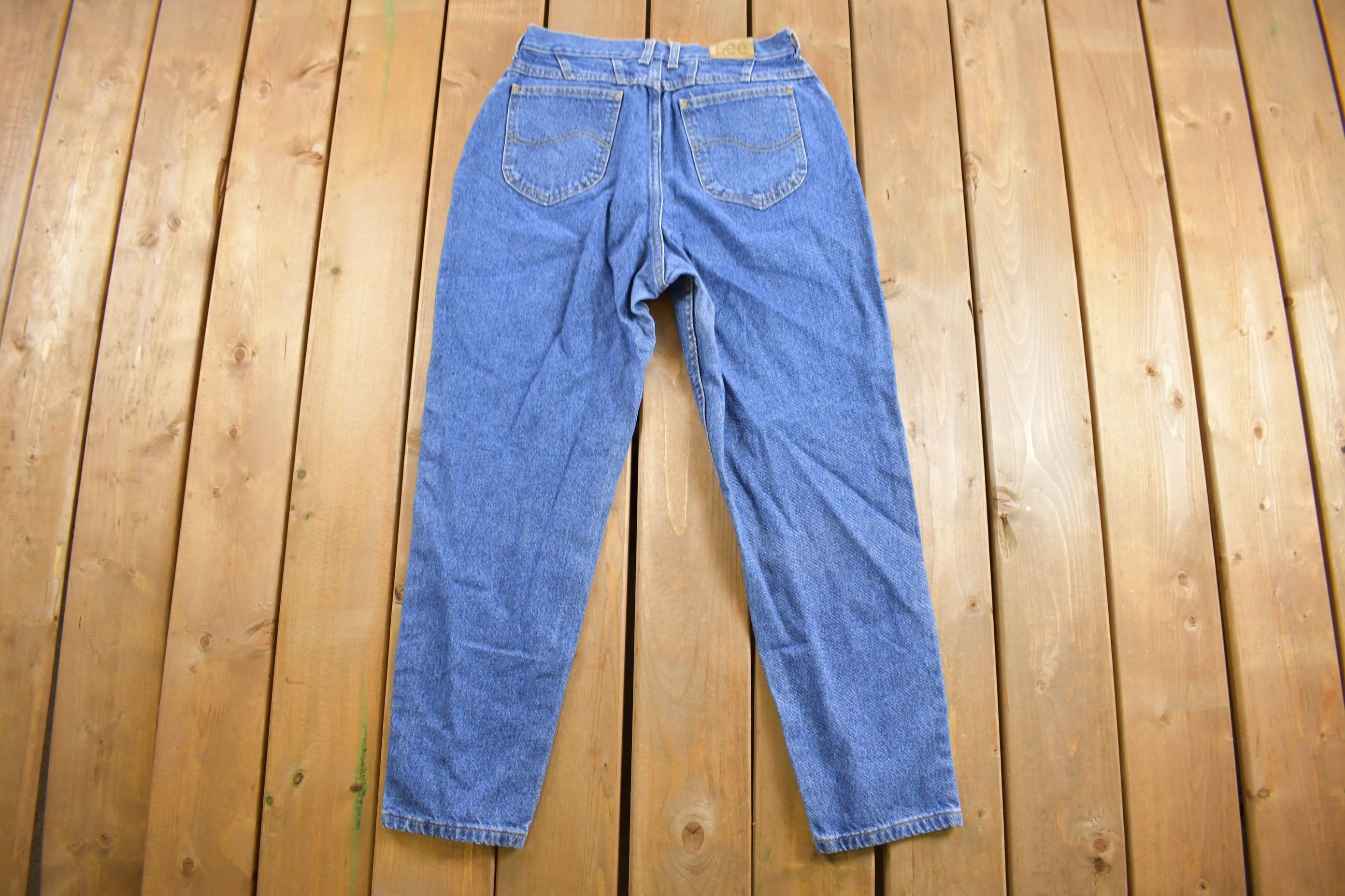 Vintage 1990s Lee Mid Wash Denim Jeans 29 x 28.5