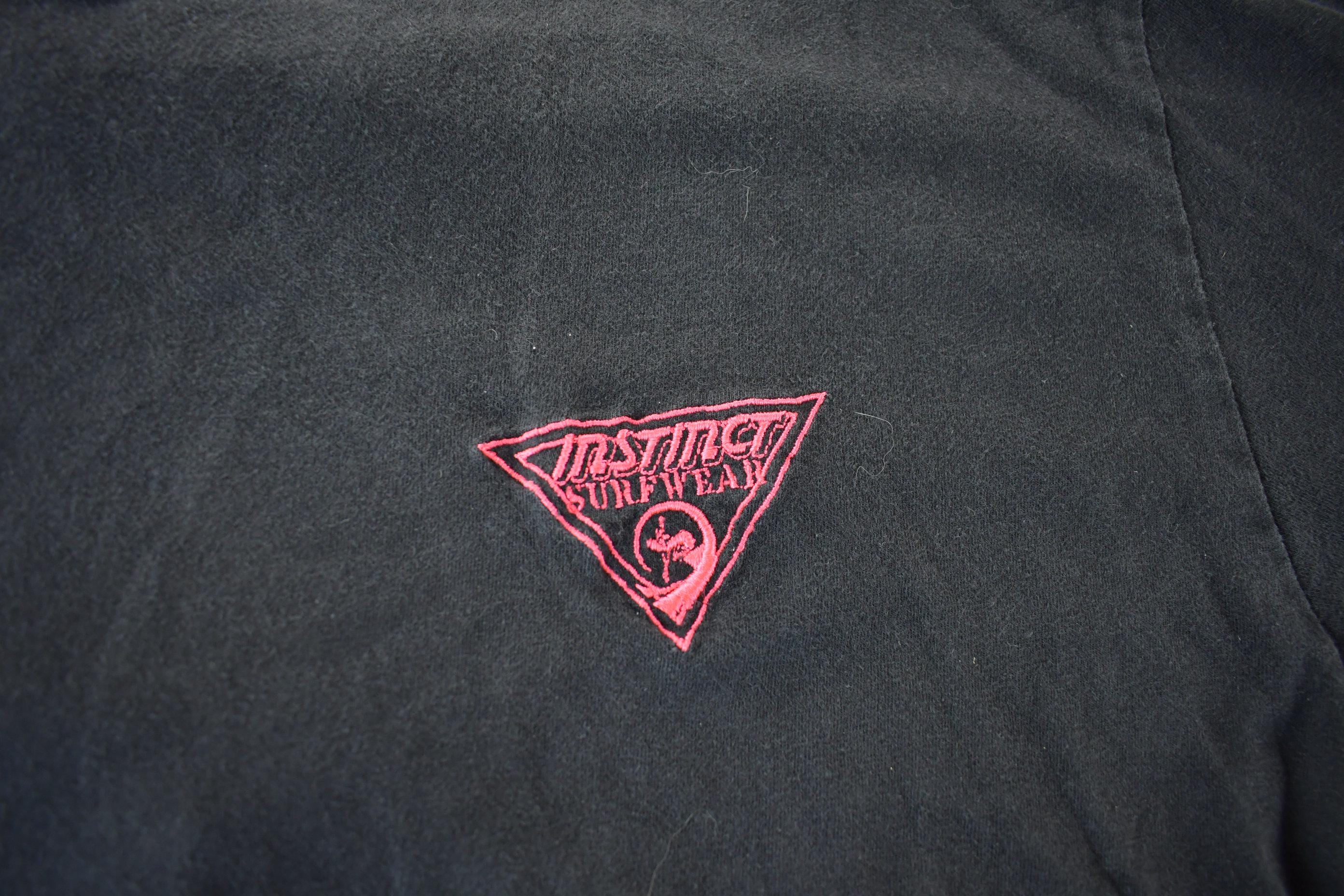 Vintage 1990s Instinct Club Surfwear T-Shirt