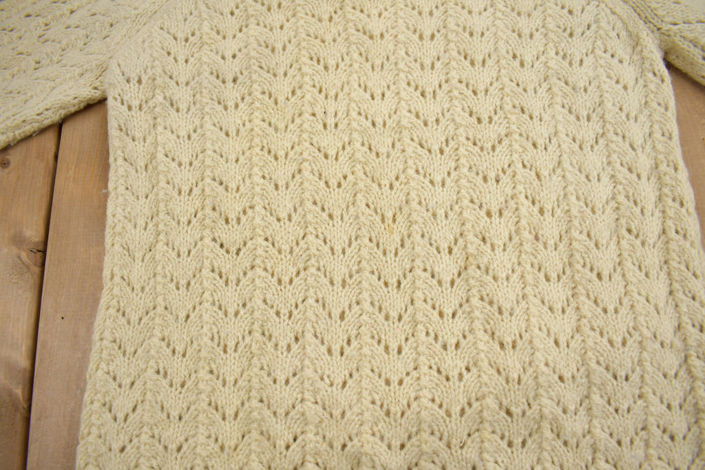 Vintage 1980s Knit Crewneck Sweater