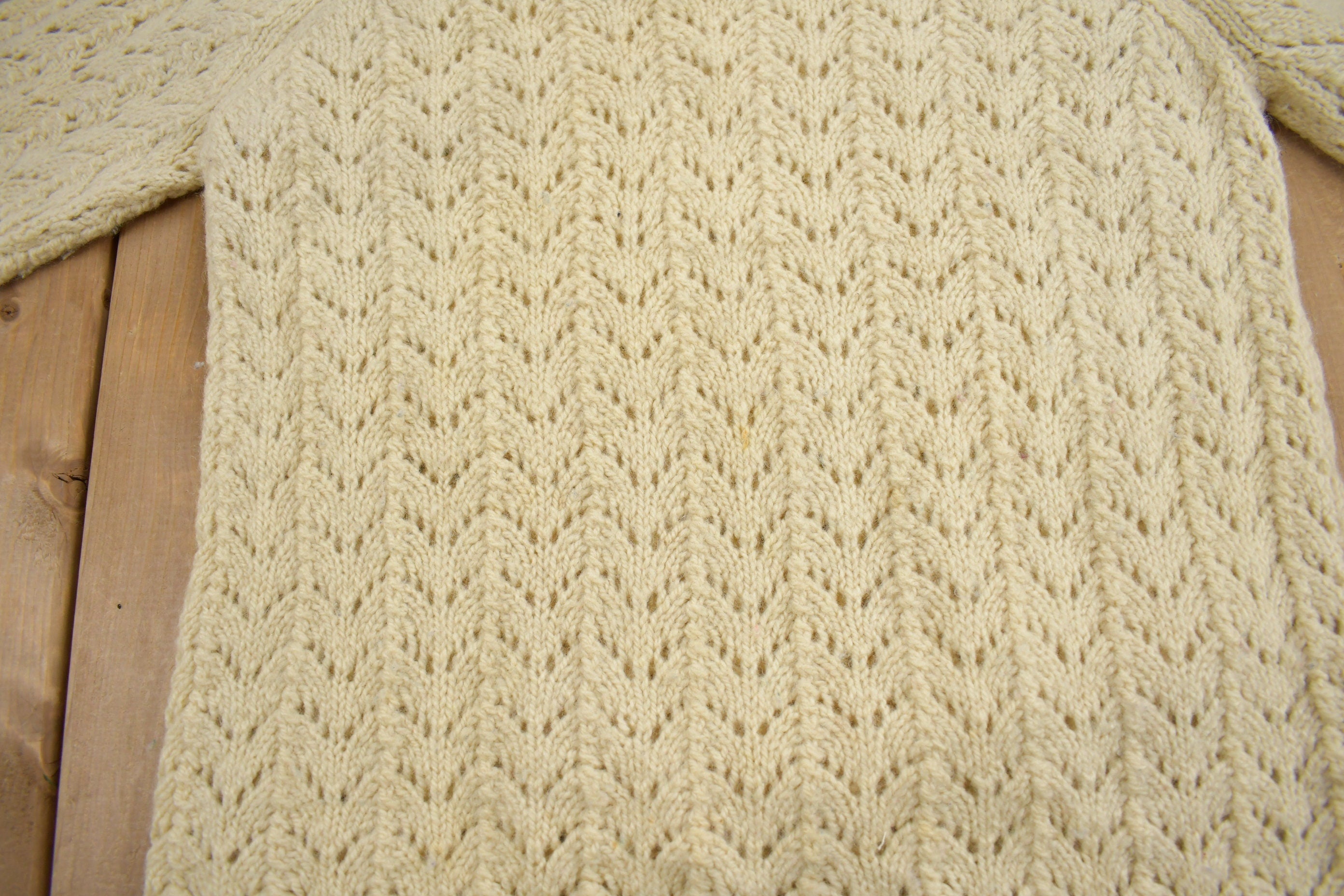 Vintage 1980s Knit Crewneck Sweater