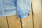 Vintage 1980s 1990s GWG Denim Jean Trucker Jacket Mens Small