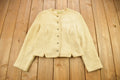 Vintage 1980s Drig Galgburger Knitted Cardigan Sweater