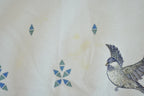 Vintage 1990s Cute Grandma Style Bird Print Crewneck Sweater Made In USA