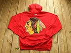 Vintage 90's Chicago Blackhawks Full Zip Sweatshirt