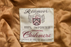 Vintage 1980s Rexmoor Cashmere Over Coat