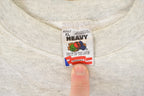 Vintage 1990s Mikes Jack N Jill Graphic Print Crewneck Sweatshirt Mens L