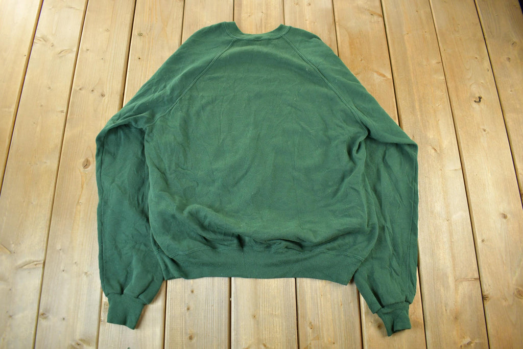 Vintage 1990s Jerzees Blank Crewneck Sweatshirt Men's Large