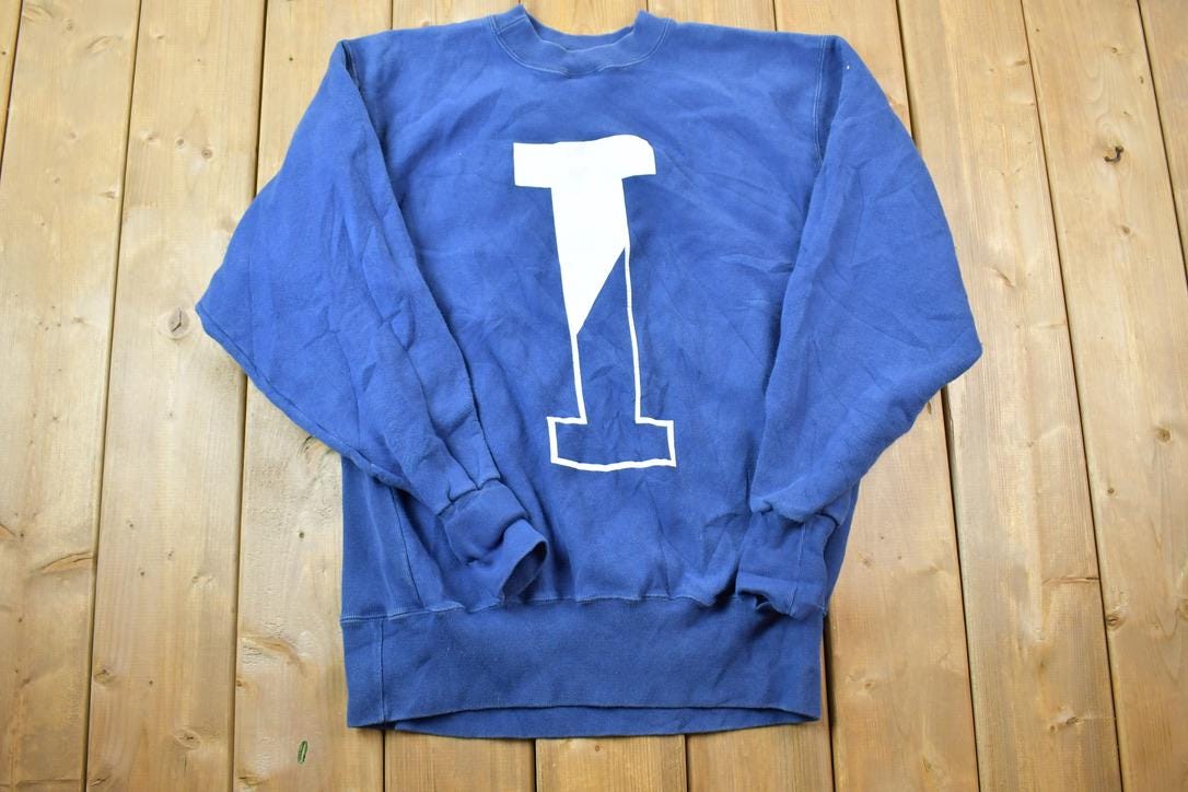 Vintage 1990s ITHACA College University Collegiate Crewneck