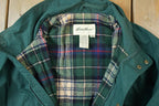 Vintage 1990s Eddie Bauer Light Plaid lined Zip Up Jacket