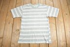 Vintage 1990s Converse All Star Embroidered Striped T Shirt