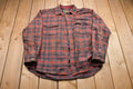 Vintage 1980s Eddie Bauer Plaid Button Up Shirt