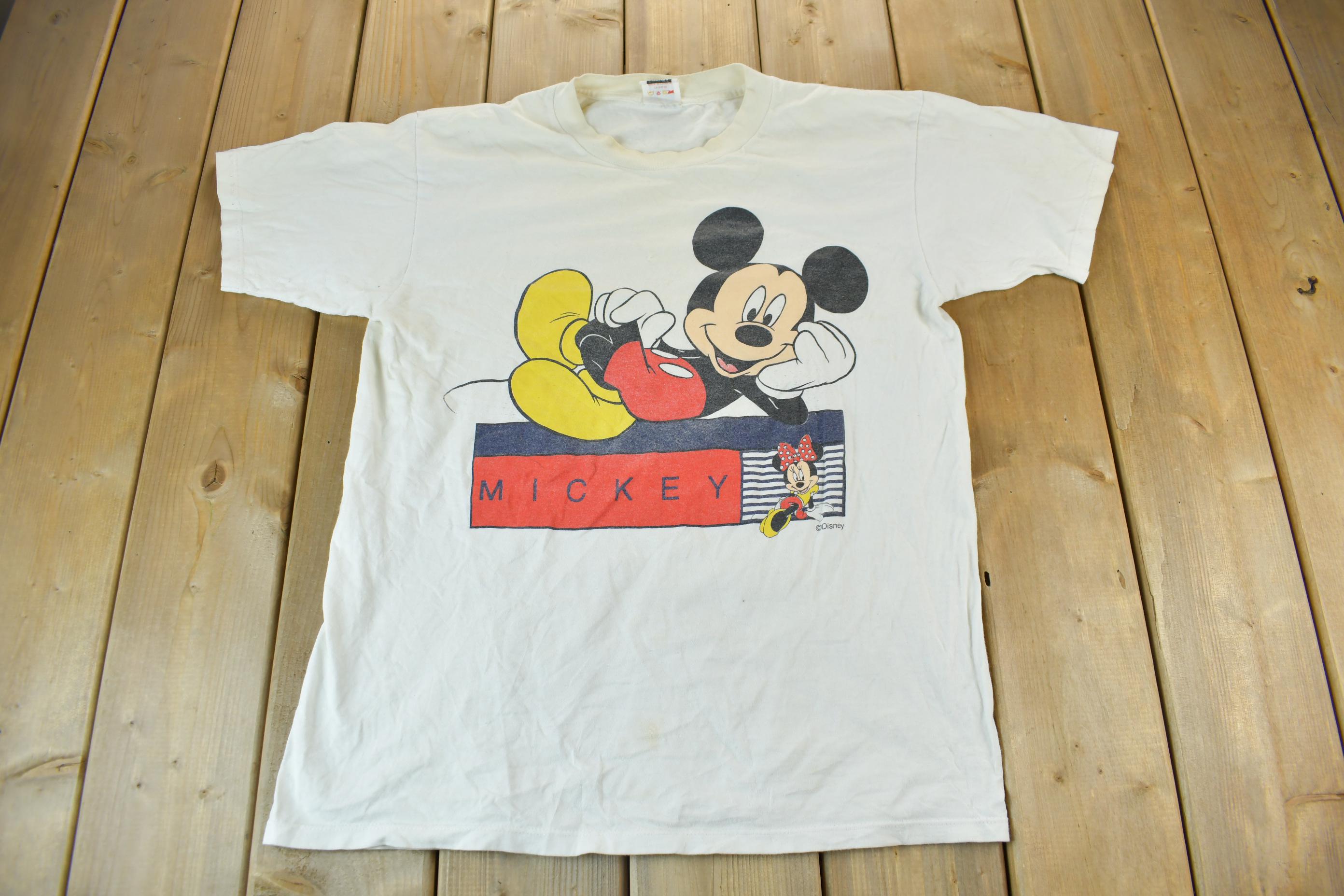 Vintage 1990s Mickey Mouse Graphic T-Shirt