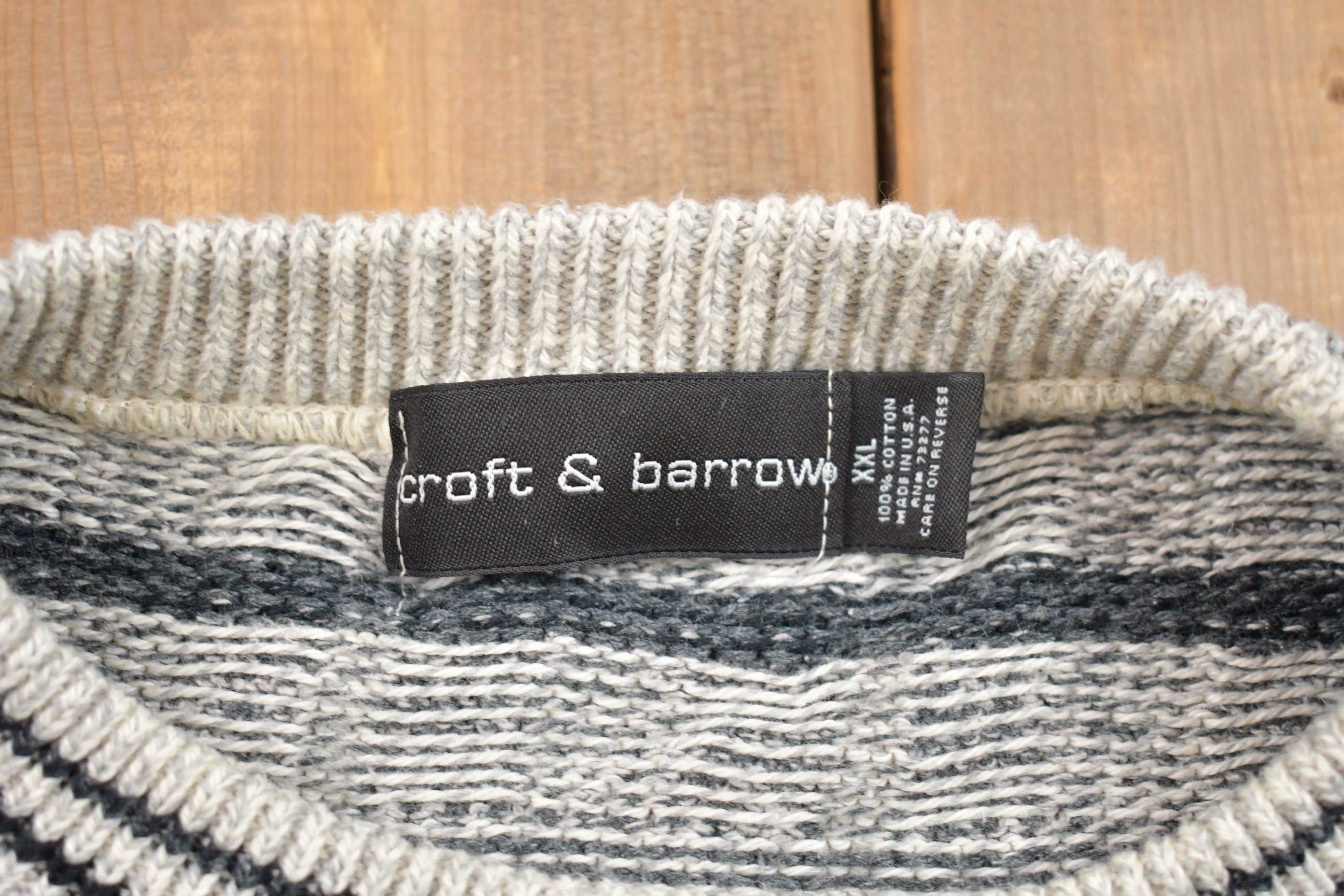 Vintage 1990s Croft & Barrow Knitted Sweater