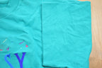 Vintage 1990s Embroidered Hefty Ecstasy Rave Graphic T-Shirt