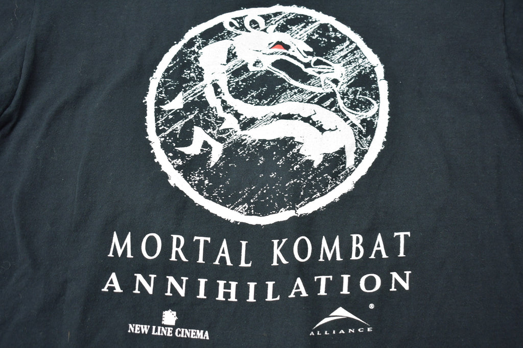 Vintage 1997 Mortal Kombat Annihilation Spawn Graphic T-shirt