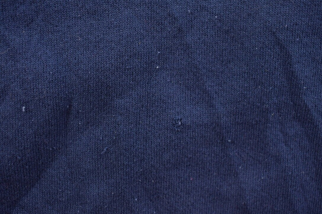 Vintage 1990s Discus Athletic Blank Navy Blue Crewneck Sweatshirt / 90s Crewneck / Made In USA / Essential / Streetwear / 90s Blank / Discus