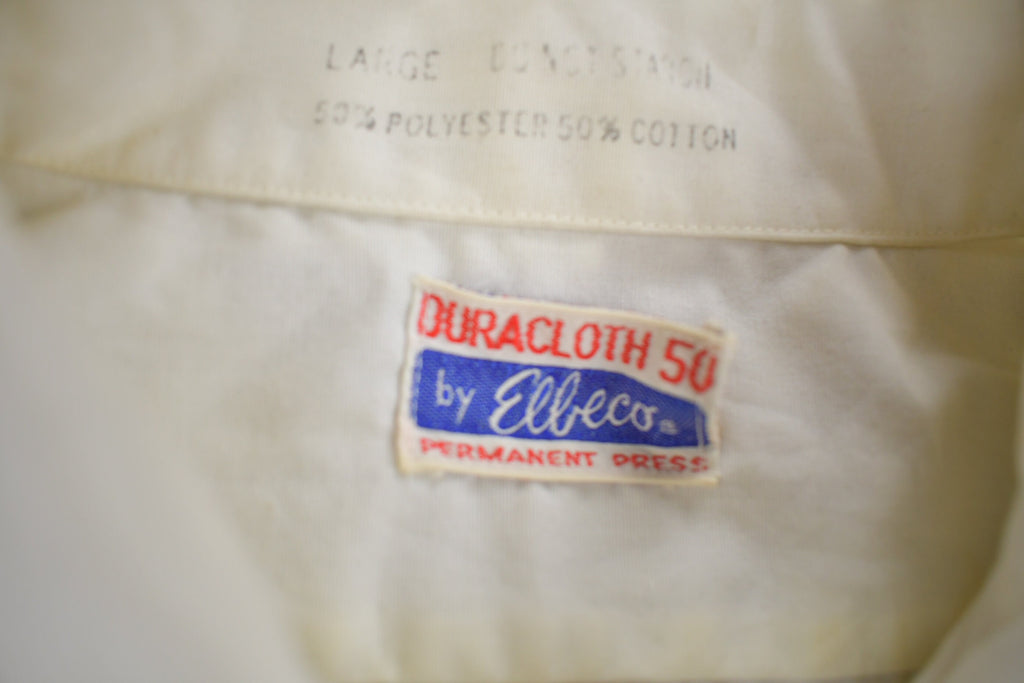 Vintage 1950s Maytag Red Carpet Service Button Up Shirt